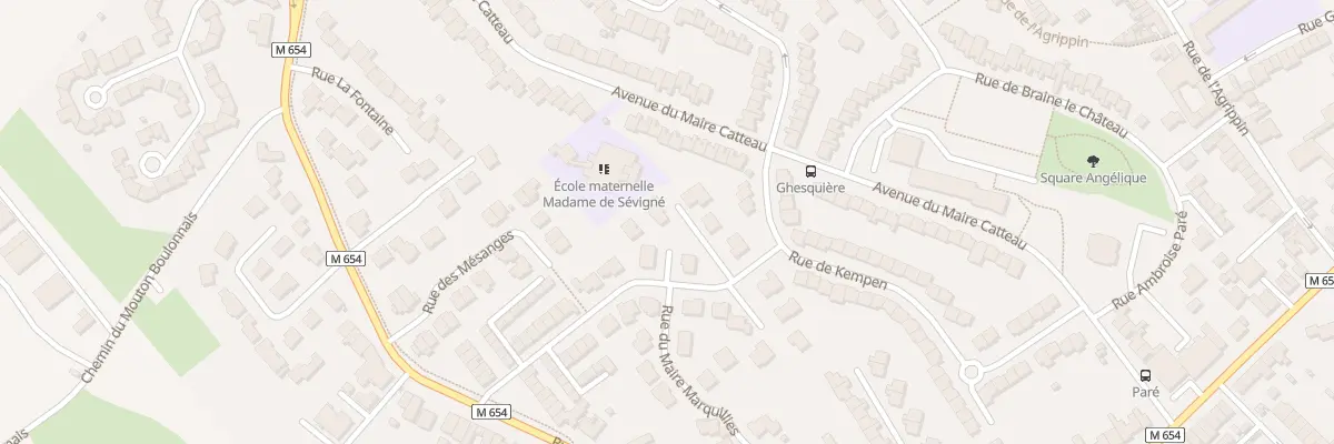 Plan du 23 Rue du Maire Marquillies à Wambrechies