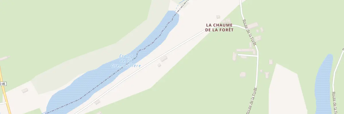 Plan du 199 La Chaume de la Foret à Mornay-sur-Allier