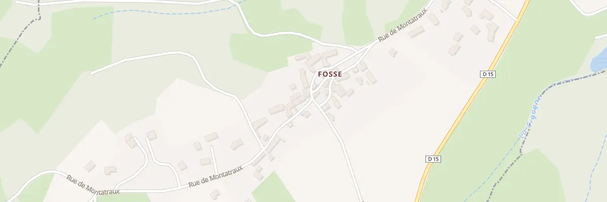 Plan du 5152 Hameau de Fosse à Marcillat