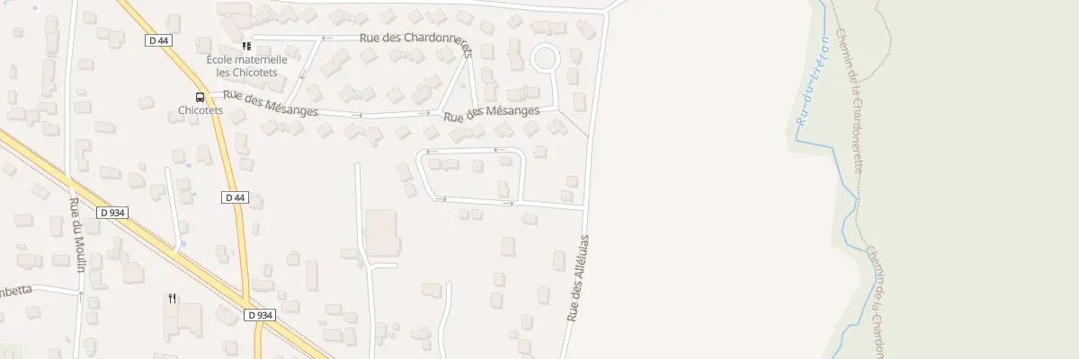 Plan du 4 Rue du Champs Gerard à Mouroux