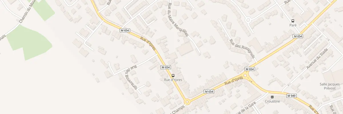 Plan du 1270B Rue d’Ypres à Wambrechies