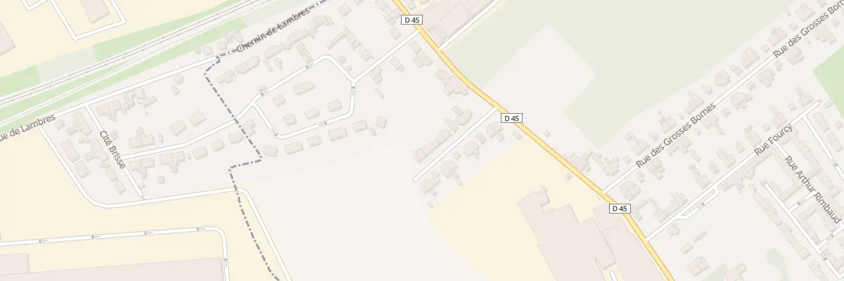 Plan du 10 Rue du Raccordement à Corbehem