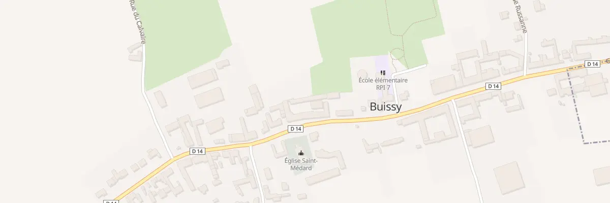 Plan du 39 Gr Grand Rue à Buissy
