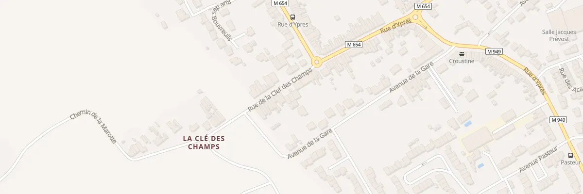 Plan du 61 Rue de la Clef des Champs à Wambrechies