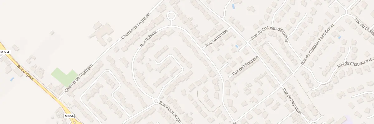 Plan du 20 Rue La Bruyère à Wambrechies