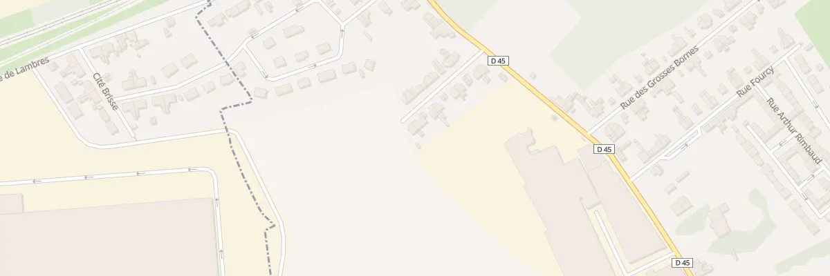 Plan du 15 Rue du Raccordement à Corbehem