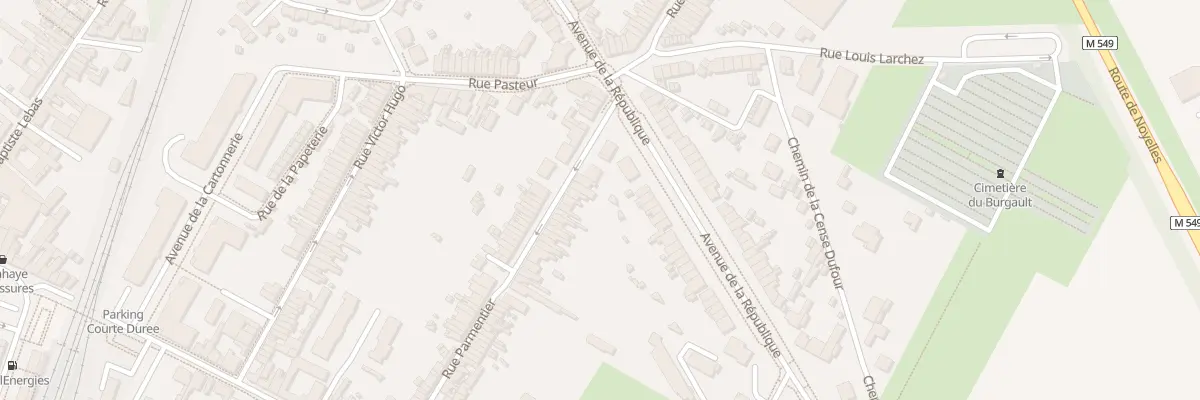 Plan du 70 Rue Parmentier à Seclin