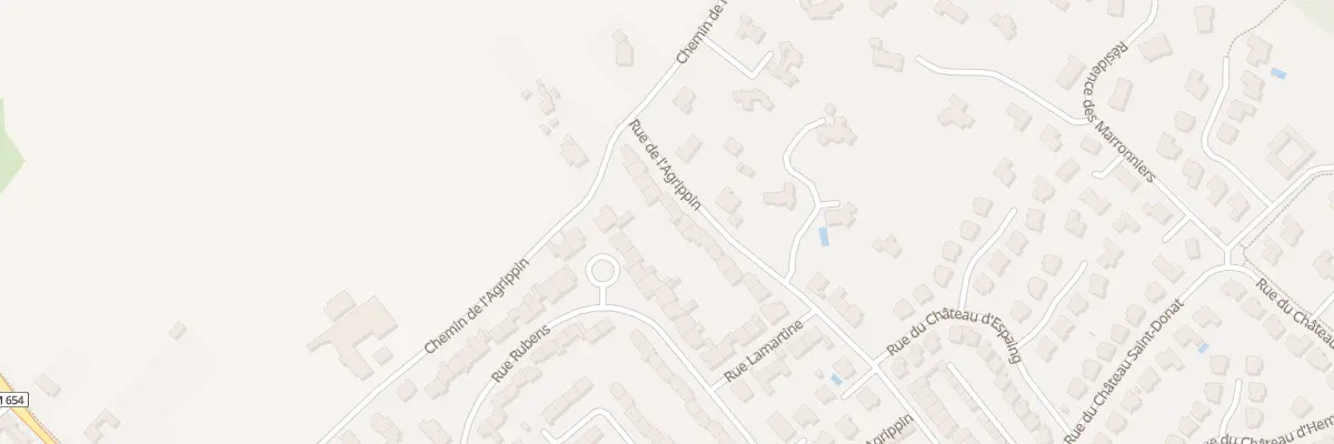 Plan du 697 Rue de l’Agrippin à Wambrechies