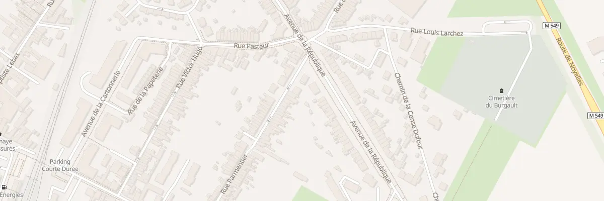 Plan du 72 Rue Parmentier à Seclin