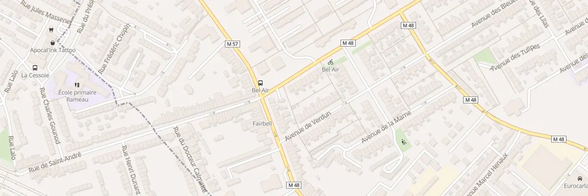 Plan du 133 Rue de Lambersart à Saint-André-lez-Lille