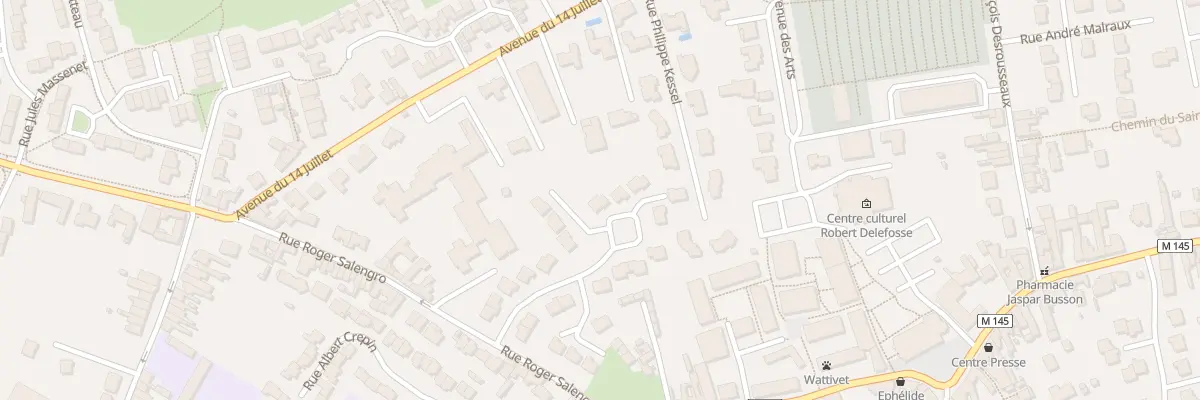 Plan du 17 Rue Jean Rostand à Wattignies