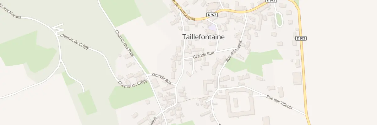 Plan du 14 Gr Grande Rue à Taillefontaine