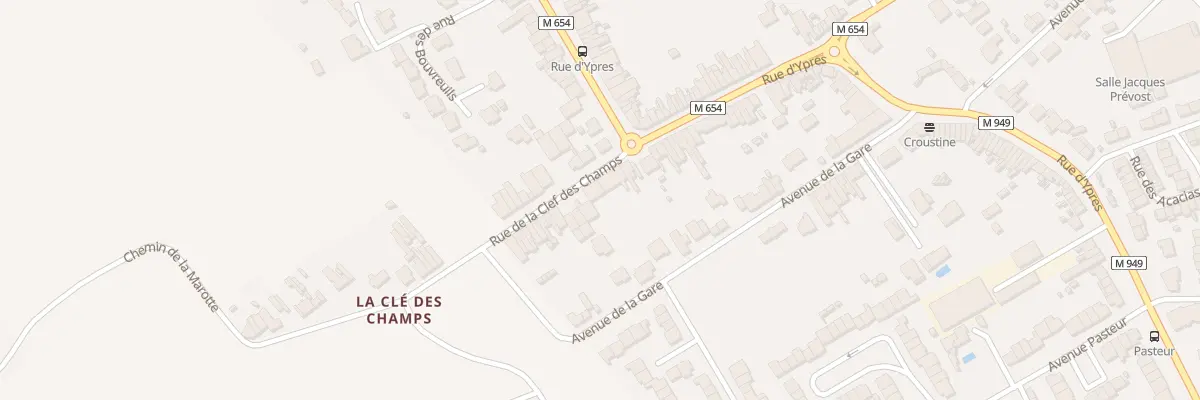 Plan du 41 Rue de la Clef des Champs à Wambrechies