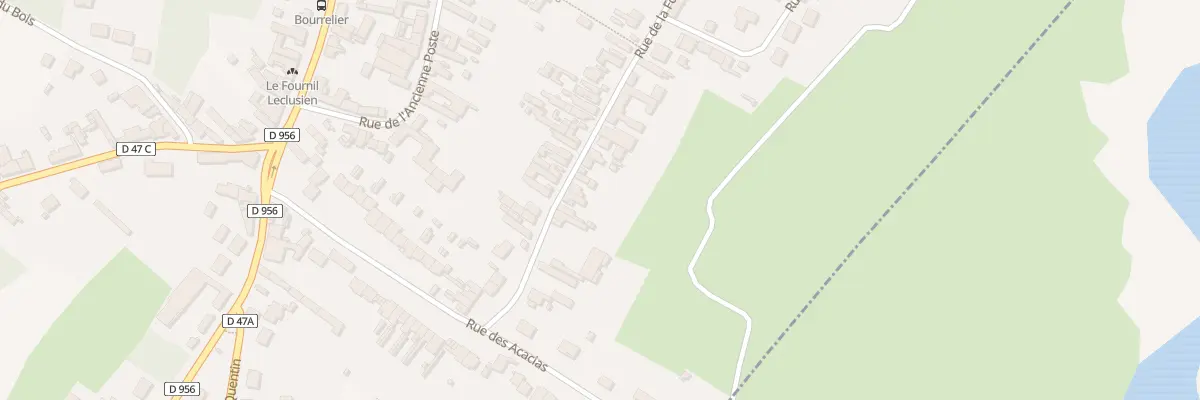 Plan du 19 Rue de la Fontaine à Lécluse