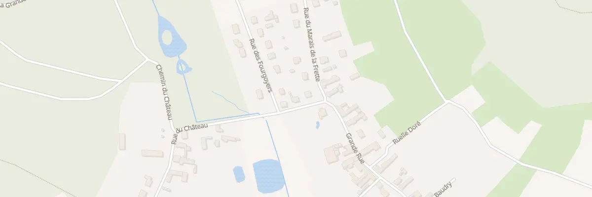 Plan du 34 Rue du Château à Salency