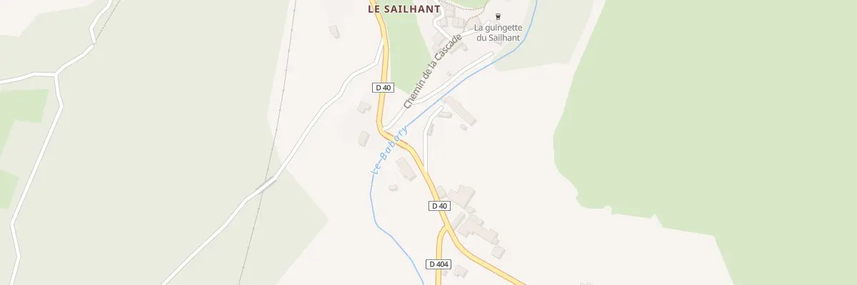 Plan du 1 Imp du Babory à Andelat