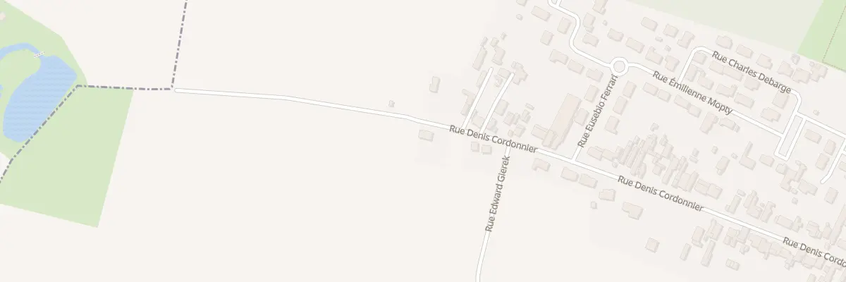 Plan du 75 Rue Denis Cordonnier à Auby