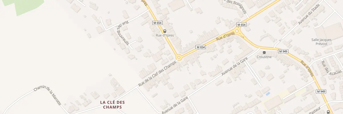Plan du 28 Rue de la Clef des Champs à Wambrechies