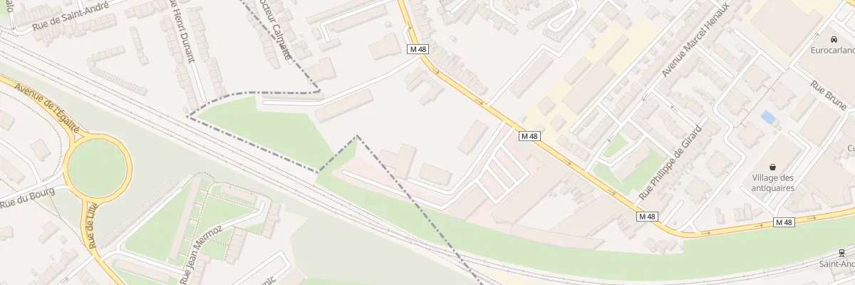 Plan du 37 Av du Marechal de Lattre à Saint-André-lez-Lille