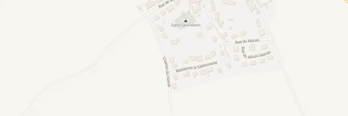 Plan du 1 Res La Sablonnerie à Bellonne