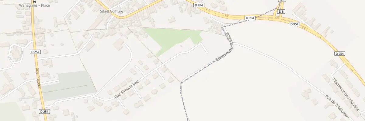 Plan du 372 Rue Simone Veil à Wahagnies