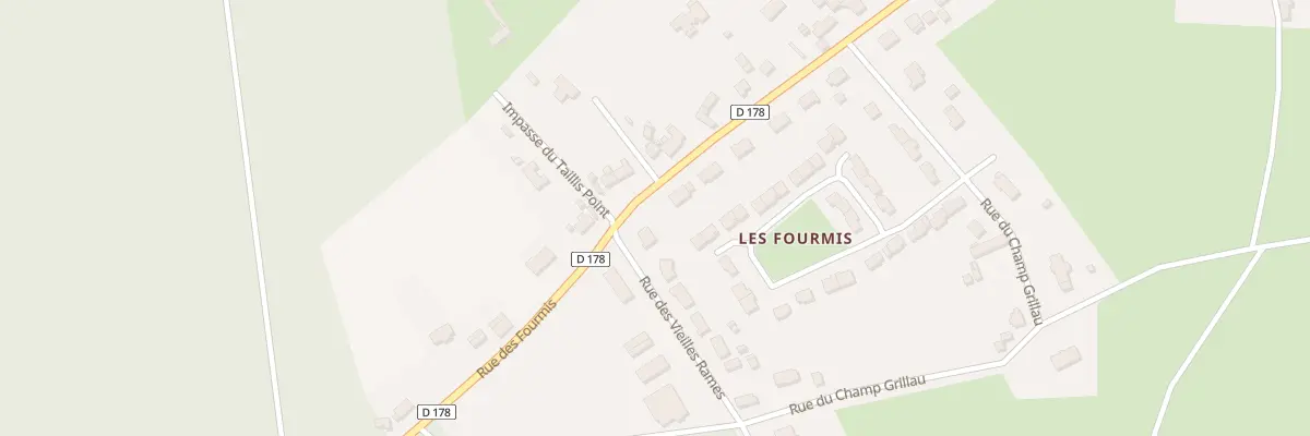 Plan du 2 Rue des Vieilles Rames à Cuffy