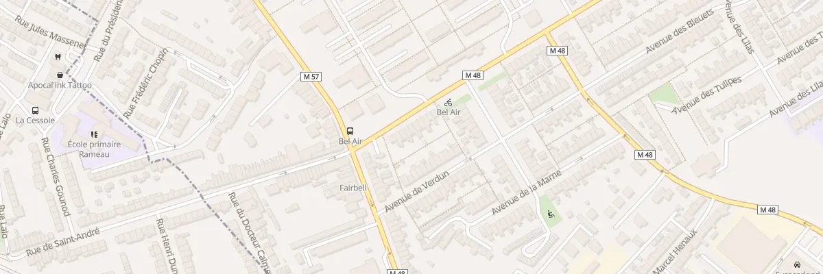 Plan du 127 Rue de Lambersart à Saint-André-lez-Lille