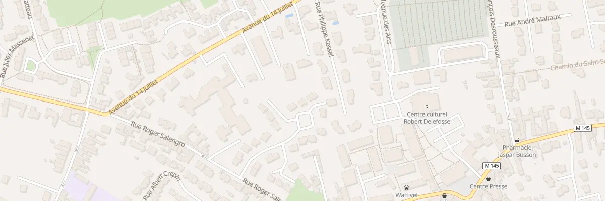 Plan du 19 Rue Jean Rostand à Wattignies