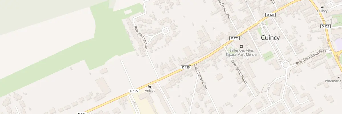 Plan du 210 Rue François Anicot à Cuincy