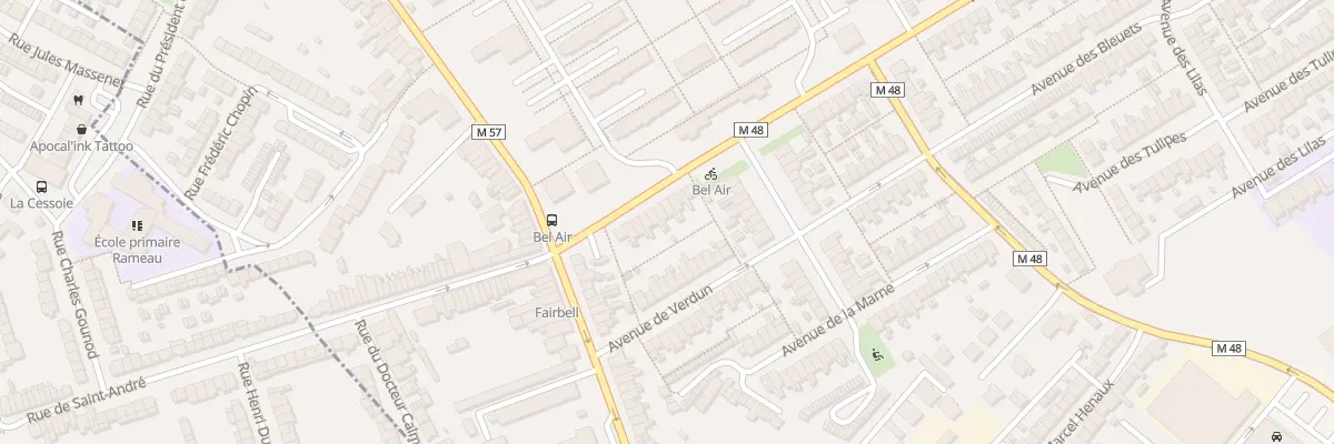 Plan du 123 Rue de Lambersart à Saint-André-lez-Lille