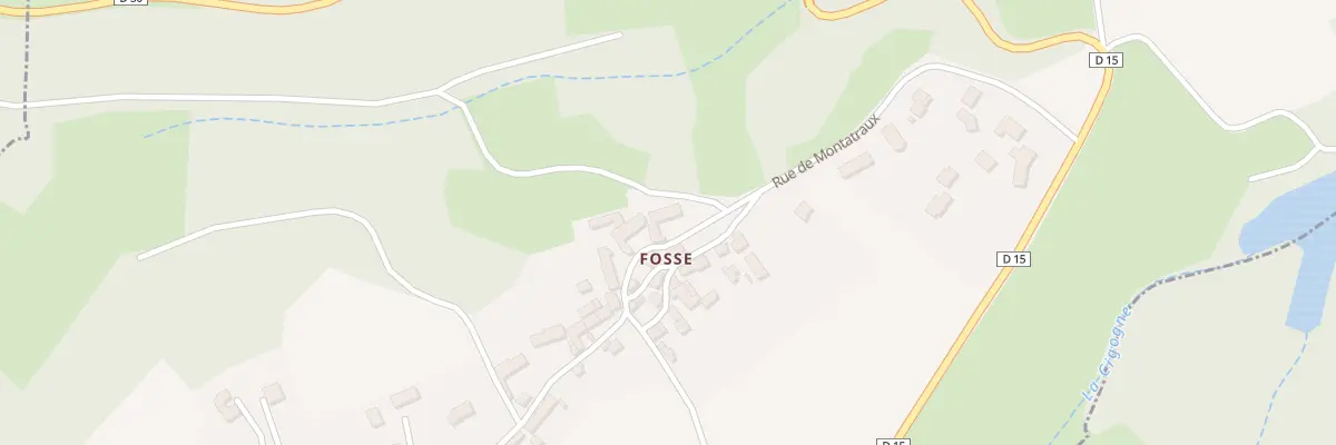 Plan du 5148 Hameau de Fosse à Marcillat
