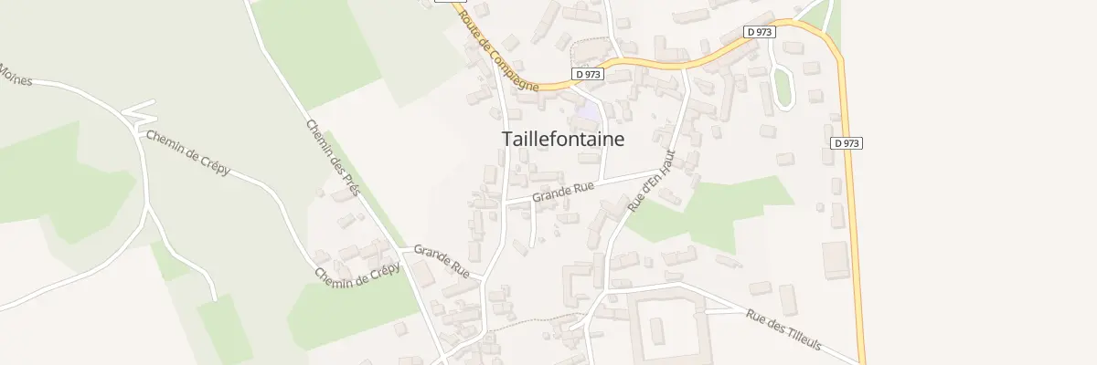 Plan du 3 Gr Grande Rue à Taillefontaine