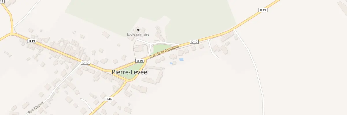 Plan du 5 Rue de la Fontaine à Pierre-Levée