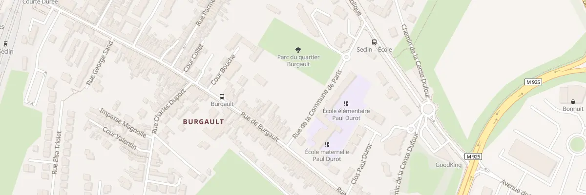 Plan du 103 Rue de Burgault à Seclin