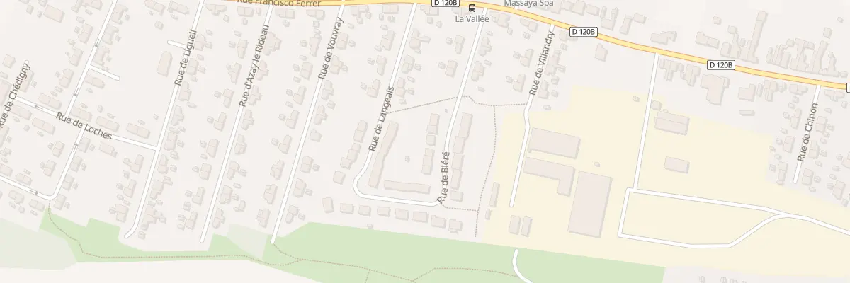 Plan du 14 Rue de Bléré à Auby