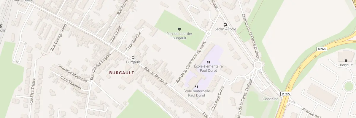 Plan du 105 Rue de Burgault à Seclin