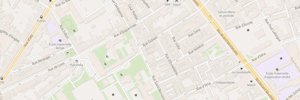 Plan du 2 Vc Leclercq 47 Rue Duhem à Lille