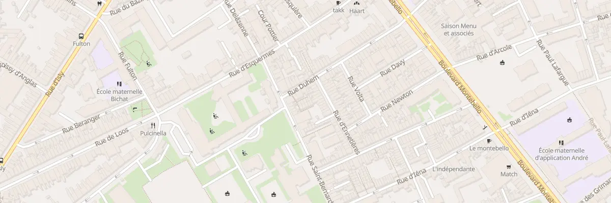 Plan du 3 Vc Leclercq 47 Rue Duhem à Lille