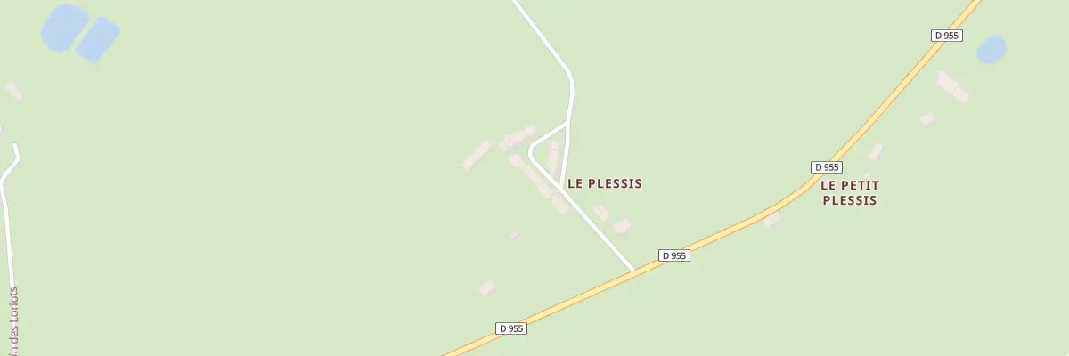 Plan du 1671 Le Plessis à Saint-Amand-en-Puisaye