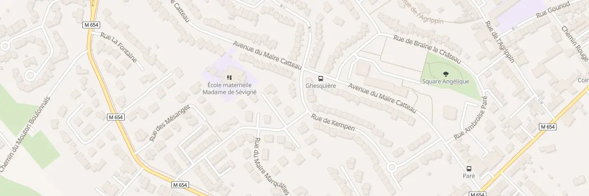 Plan du 69 Rue de Kempen à Wambrechies