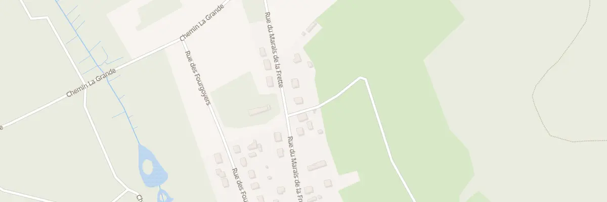 Plan du 182 Rue du Marais de la Frette à Salency