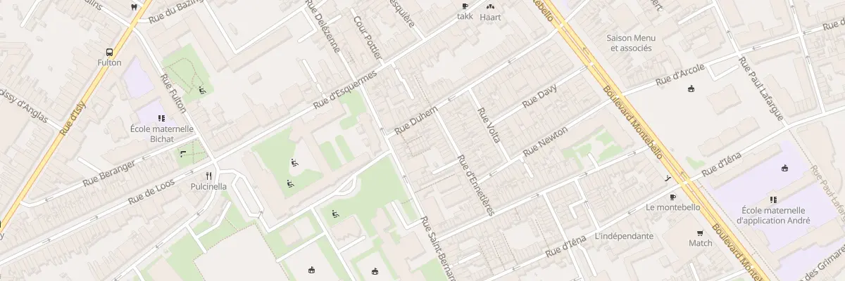 Plan du 4 Vc Leclercq 47 Rue Duhem à Lille