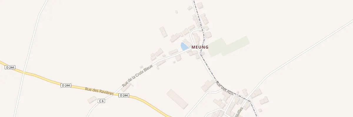 Plan du 1 Rue de la Croix Bleue à Pougny