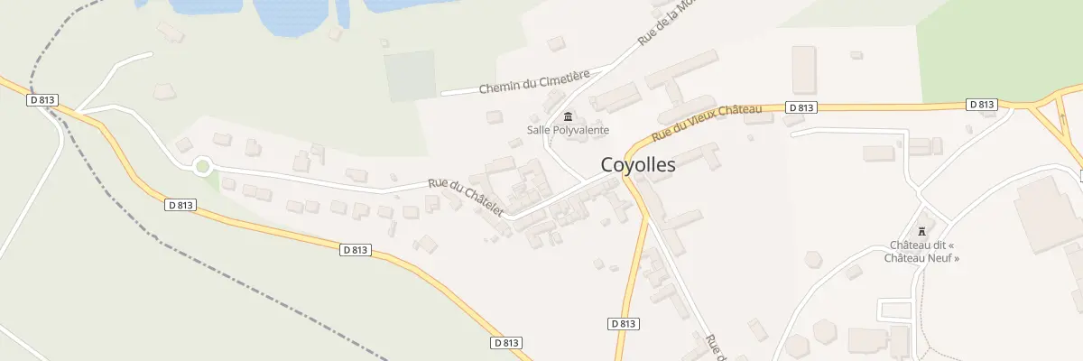 Plan du 5 Pl de l’Eglise à Coyolles