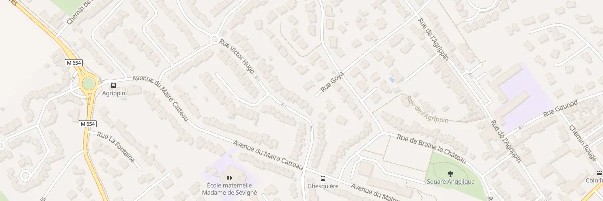 Plan du 22 Rue Victor Hugo à Wambrechies