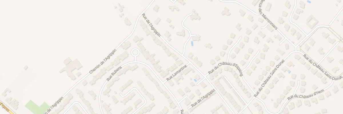 Plan du 627 Rue de l’Agrippin à Wambrechies