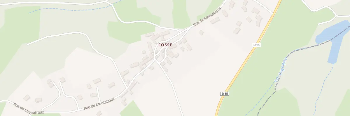 Plan du 5146 Hameau de Fosse à Marcillat
