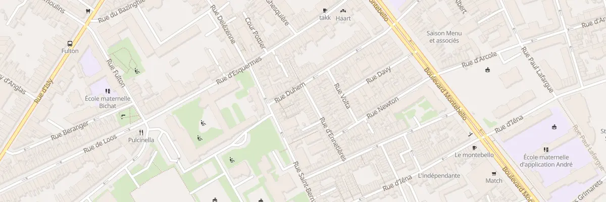 Plan du 4 Rue d’Ennetières à Lille