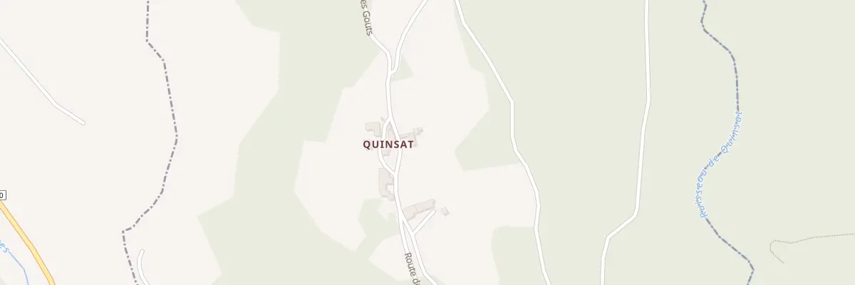 Plan du 5026 Quinsat à Grandeyrolles