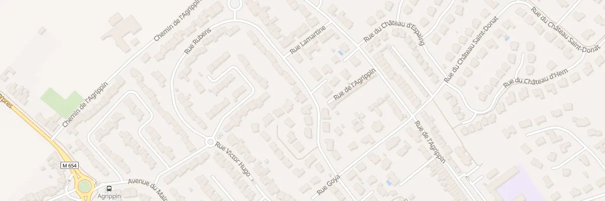 Plan du 17 Rue Jean-Baptiste Corot à Wambrechies